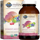 Mykind Organics Women's Multivitamin 40 Plus Health Support 120 Caps image 1